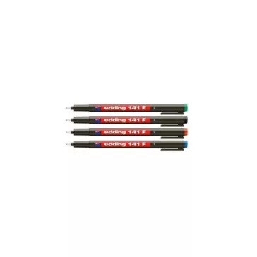 Marker Edding 141 F OHP permanent piros