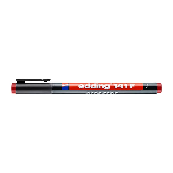 Marker Edding 141 F OHP permanent piros