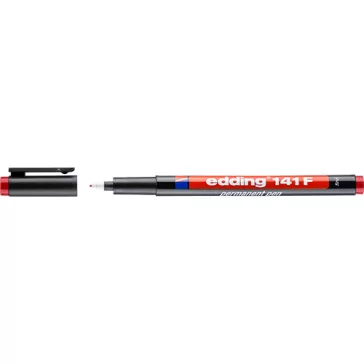 Marker Edding 141 F OHP permanent piros