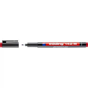 Marker Edding 142 M OHP permanent piros