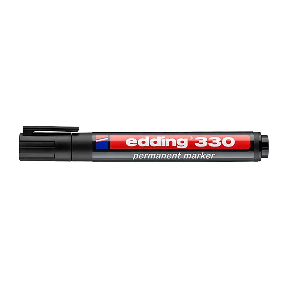 Marker Edding 330 permanent fekete