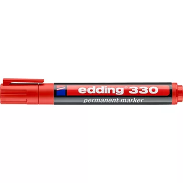 Marker Edding 330 permanent piros