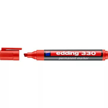 Marker Edding 330 permanent piros