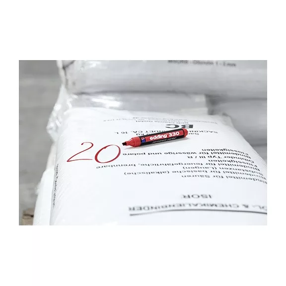 Marker Edding 330 permanent piros