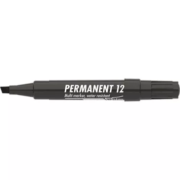 Marker Permanent 12 vágott fekete