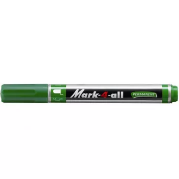Marker Stabilo Mark-4-all 1.5-2.5 mm permanent kerek zöld