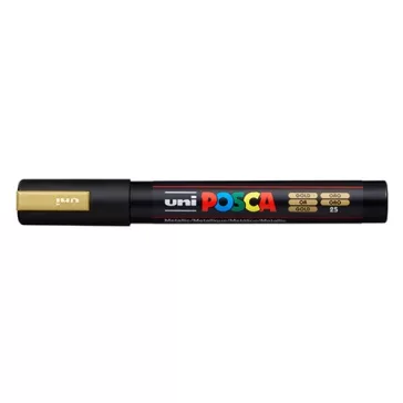 Marker Uni dekor Posca PC-5M arany 1,8-2,5 mm