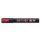 Marker Uni dekor Posca PC-5M piros 1,8-2,5 mm