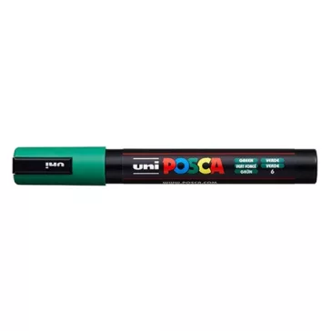 Marker Uni dekor Posca PC-5M zöld 1,8-2,5 mm