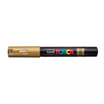 Marker Uni dekor Posca PC-1M Arany 0,7 mm