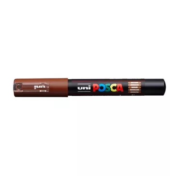 Marker Uni dekor Posca PC-1M Barna 0,7 mm
