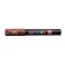 Marker Uni dekor Posca PC-1M Barna 0,7 mm