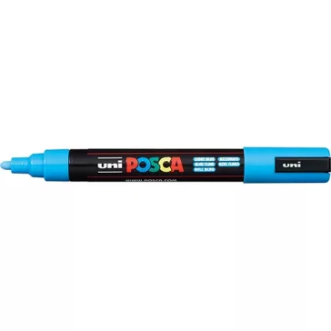 Marker Uni dekor Posca PC-5M világoskék 1,8-2,5 mm