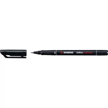 Marker Stabilo OHPen 841 S permanent fekete