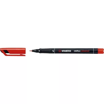 Marker Stabilo OHPen 841 S permanent piros