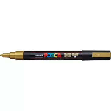 Marker Uni dekor Posca PC-3M Arany 0,9-1,3 mm