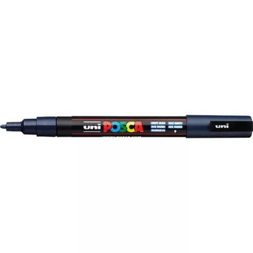 Marker Uni dekor Posca PC-3M Tengerészkék 0,9-1,3 mm