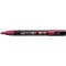 Marker Uni dekor Posca PC-3M Vörösbor 0,9-1,3 mm