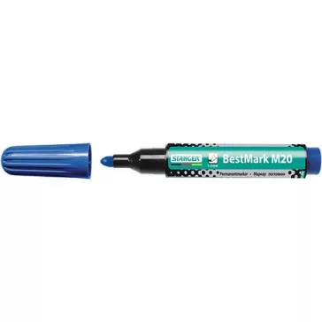 Marker Stanger M20 permanent kerek mini kék