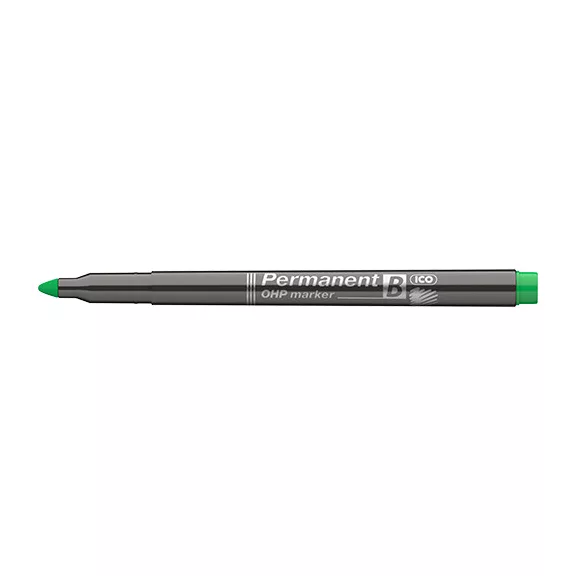 Marker Ico OHP permanent B zöld