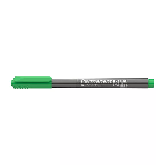 Marker Ico OHP permanent B zöld