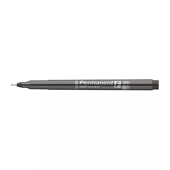 Marker Ico OHP permanent F fekete