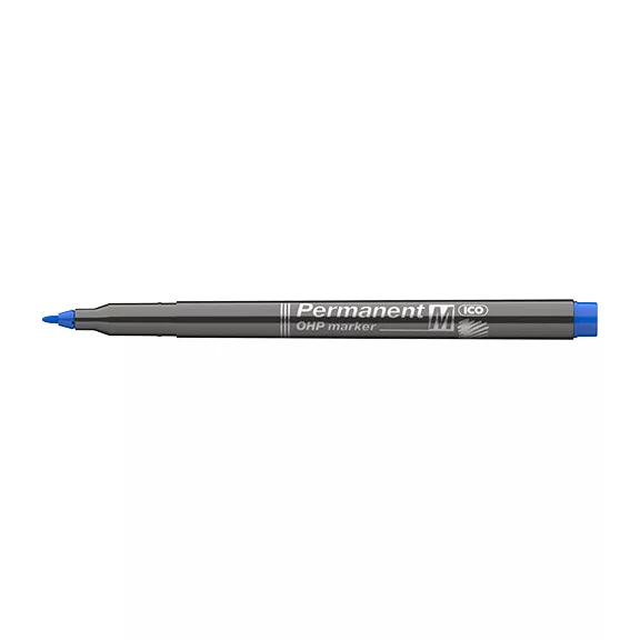 Marker Ico OHP permanent M kék