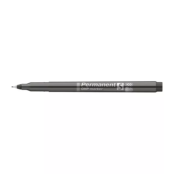 Marker Ico OHP permanent S fekete