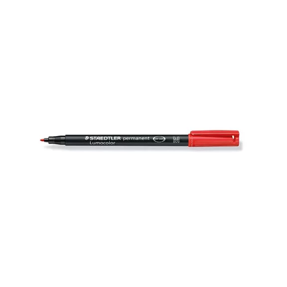 Marker Staedtler Lumocolor permanent M piros