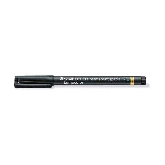 Marker Staedtler Lumocolor permanent S fekete speciális