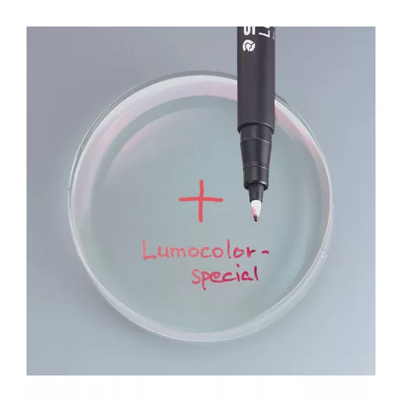 Marker Staedtler Lumocolor permanent F piros speciális