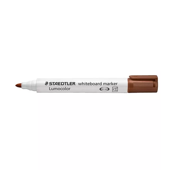 Táblamarker Staedtler Lumocolor kerek barna