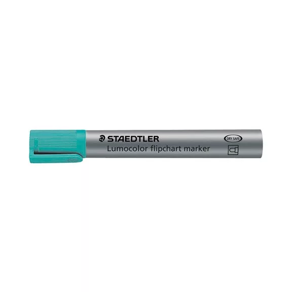 Táblamarker Staedtler Lumocolor flipchart kerek türkiz Táblamarker Staedtler Lumocolor flipchart kerek türkiz