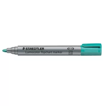 Táblamarker Staedtler Lumocolor flipchart kerek türkiz