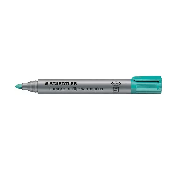 Táblamarker Staedtler Lumocolor flipchart kerek türkiz
