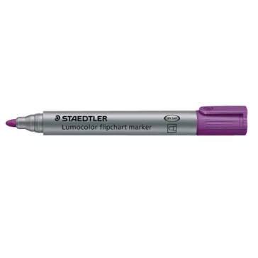 Táblamarker Staedtler Lumocolor flipchart kerek lila