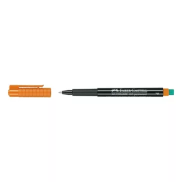 Marker Faber-Castell permanent F narancssárga