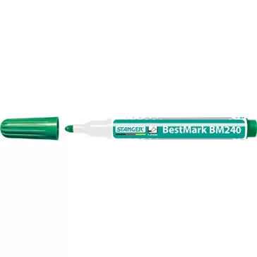 Táblamarker Stanger BM240 kerek 1-3 mm zöld