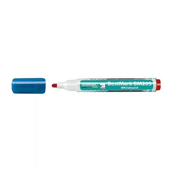 Táblamarker Stanger BM205 kerek 2-4 mm piros Táblamarker Stanger BM205 kerek 2-4 mm piros