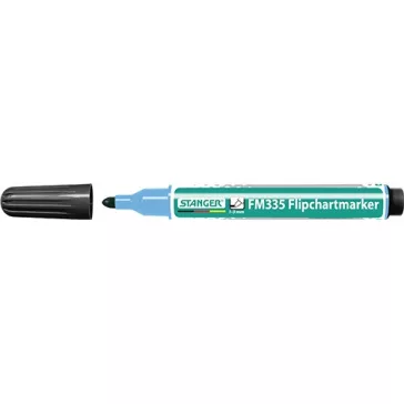Flipchartmarker Stanger FM335 kerek 1-3 mm fekete