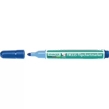 Flipchartmarker Stanger FM335 kerek 1-3 mm kék