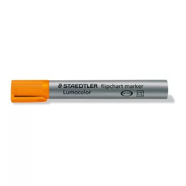   Táblamarker Staedtler Lumocolor flipchart kerek narancssárga