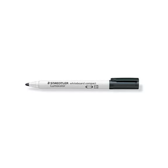 Táblamarker Staedtler Lumocolor Compact kerek fekete Táblamarker Staedtler Lumocolor Compact kerek fekete