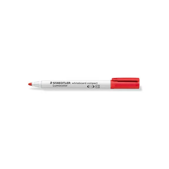 Táblamarker Staedtler Lumocolor Compact kerek piros Táblamarker Staedtler Lumocolor Compact kerek piros