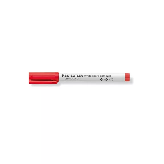 Táblamarker Staedtler Lumocolor Compact kerek piros