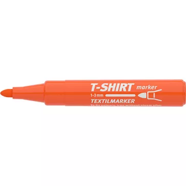 Textilmarker Ico T-Shirt fluó narancssárga