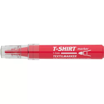 Textilmarker Ico T-Shirt piros