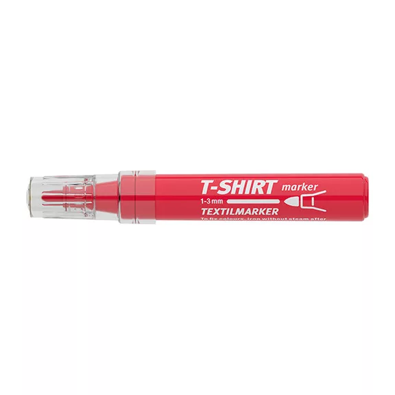 Textilmarker Ico T-Shirt piros