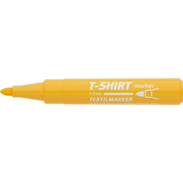 Textilmarker Ico T-Shirt sárga