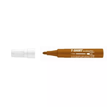 Textilmarker Ico T-Shirt barna